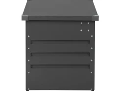 Auflagenbox Stahl Graphitgrau 132 X 62 Cm Cebrosa