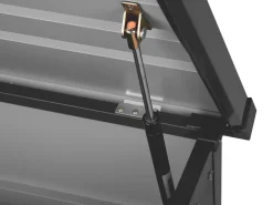 Auflagenbox Stahl Graphitgrau 132 X 62 Cm Cebrosa