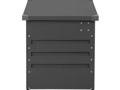 Auflagenbox Stahl Graphitgrau 100 X 62 Cm Cebrosa