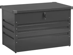 Auflagenbox Stahl Graphitgrau 100 X 62 Cm Cebrosa