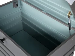Auflagenbox Stahl Grau 100 X 62 Cm Cebrosa