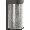 Ausenwandleuchte Led Metall Schwarz Mit Bewegungsmelder 35 Cm Rechteckig Pheppie