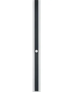 Ausenwandleuchte Led Metall Schwarz Mit Bewegungsmelder 100 Cm Rechteckig Savane