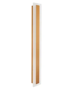 Ausenwandleuchte Led Metall Gold 60 Cm Rechteckig Rosalie