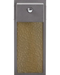Ausenwandleuchte Led Mit Bewegungssensor Grau Carron