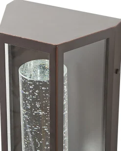 Ausenwandleuchte Led Mit Bewegungssensor Braun Fruid