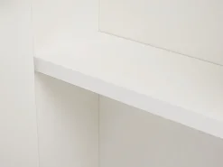 Bad Spiegelschrank Weis / Silber 80 X 70 Cm Navarra
