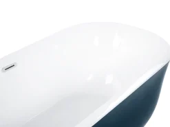 Badewanne Freistehend Blaugrun Oval 170 X 77 Cm Tesoro