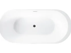 Badewanne Freistehend Blaugrun Oval 170 X 80 Cm Nevis
