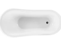 Badewanne Freistehend Rot Oval 153 X 77 Cm Cayman