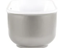 Badewanne Freistehend Silber Oval 170 X 80 Cm Pinel