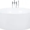 Badewanne Freistehend Weis Rund 140 Cm Ibiza