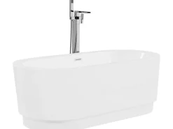 Badewanne Freistehend Weis Oval 170 X 80 Cm Empresa