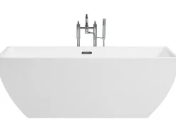 Badewanne Freistehend Weis Eckig 170 X 80 Cm Cabruna