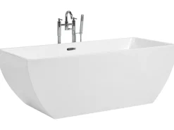 Badewanne Freistehend Weis Eckig 170 X 80 Cm Cabruna