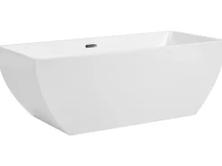 Badewanne Freistehend Weis Eckig 170 X 80 Cm Cabruna