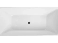Badewanne Freistehend Weis Eckig 170 X 80 Cm Cabruna