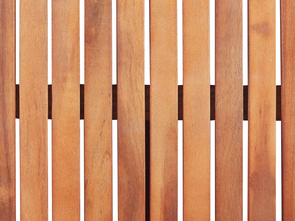 Balkonhangetisch Akazienholz Hohenverstellbar 60 X 40 Cm Dunkelbraun Udine