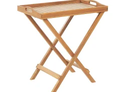 Balkonset Akazienholz Hellbraun Verstellbar Auflagen Graphitgrau Java