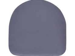 Balkonset Flechtseil Schwarz / Grau Auflagen Grau Palmi