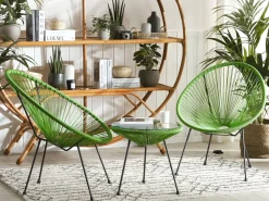 Balkonset Rattan Grun Acapulco Ii