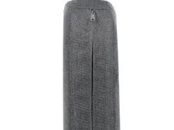 Balkonset Rattan Hellgrau Auflagen Grau Gargano