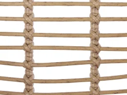 Balkonset Rattan Naturlich Auflagen Schwarz Tropea Ii