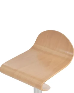 Barhocker Heller Holzfarbton Hohenverstellbar 2Er Set Liverpool