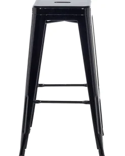 Barhocker Schwarz 2Er Set Hohe 76 Cm Cabrillo