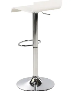 Barhocker Weis Hohenverstellbar 2Er Set Valencia