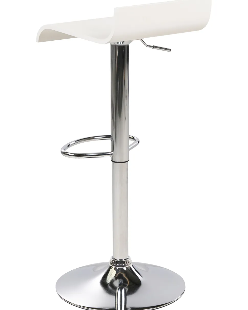 Barhocker Weis Hohenverstellbar 2Er Set Valencia