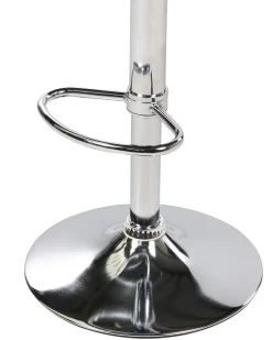 Barhocker Weis Hohenverstellbar 2Er Set Valencia
