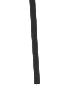 Barstuhl Samtstoff Rosa / Schwarz 2Er Set Nekoma