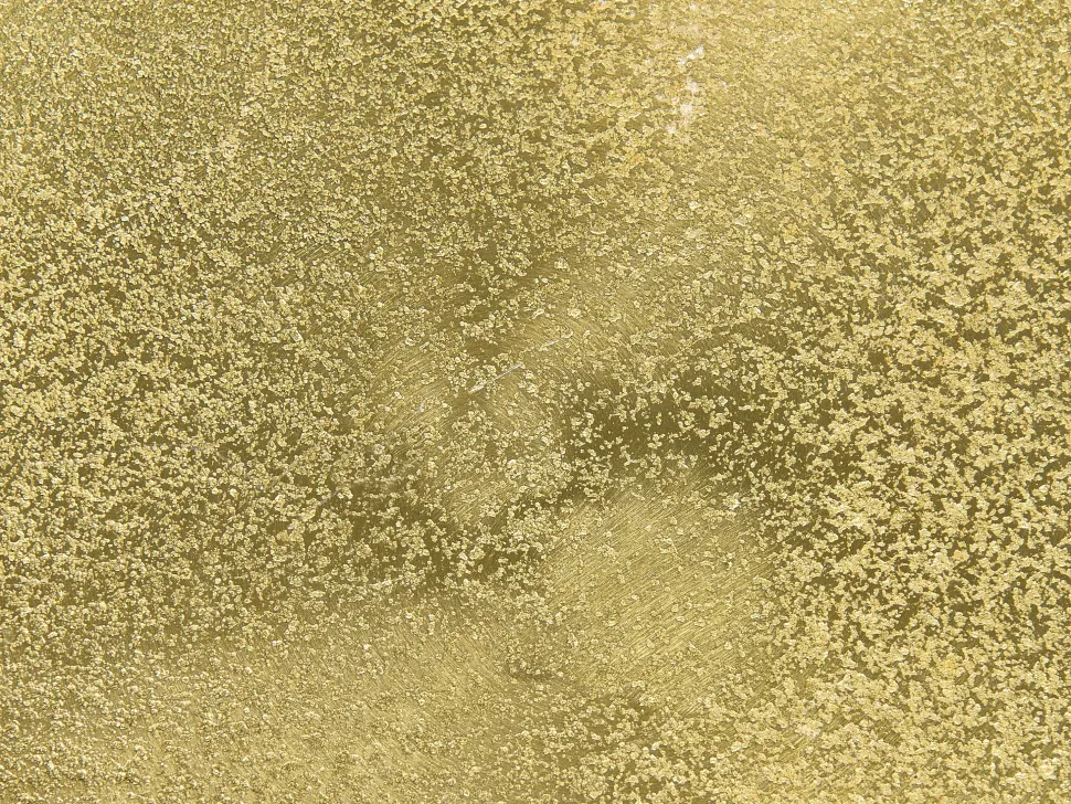 Beistelltisch Aluminium Gold / Schwarz Rund O 36 Cm Eravur