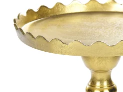Beistelltisch Aluminium Gold Rund O 35 Cm Timaru