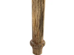 Beistelltisch 2Er Set Mangoholz Heller Holzfarbton Dreieckig Saora