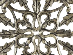 Beistelltisch Gold / Schwarz Quadratisch 40 X 40 Cm Palasi