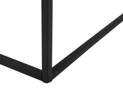 Beistelltisch Heller Holzfarbton / Schwarz 60 X 60 X 50 Cm Delano