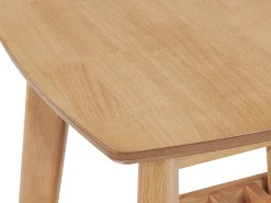 Beistelltisch Heller Holzfarbton Quadratisch 50 X 50 Cm Tulare