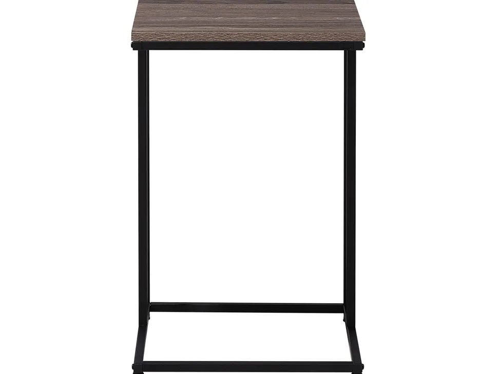 Beistelltisch Holzoptik Taupe Quadratisch 40 X 40 Cm Troy