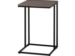 Beistelltisch Holzoptik Taupe Quadratisch 40 X 40 Cm Troy
