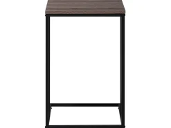 Beistelltisch Holzoptik Taupe Quadratisch 40 X 40 Cm Troy