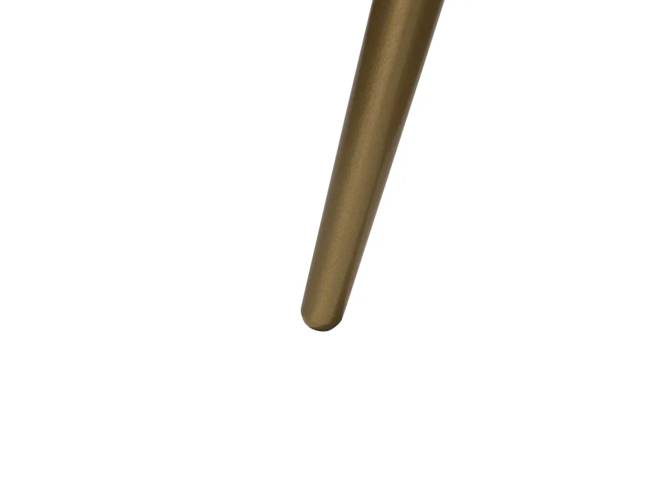 Beistelltisch Marmor Optik Weis / Gold 44 Cm Ramona