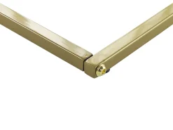 Beistelltisch Marmor Optik Weis / Gold Pandale