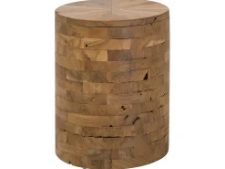 Beistelltisch Teakholz Braun 35 Cm Brant