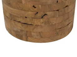 Beistelltisch Teakholz Braun 35 Cm Brant