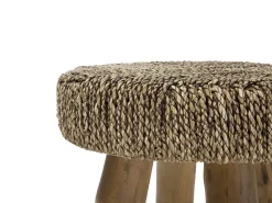 Beistelltisch Teakholz Hellbraun 44 Cm Kelsey