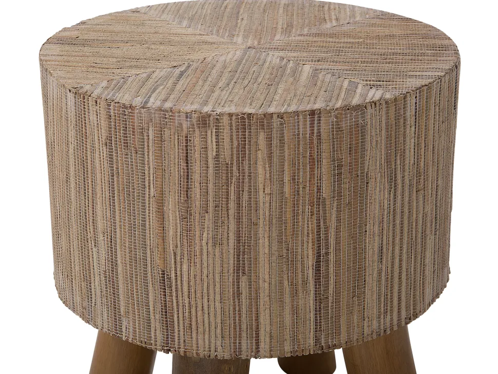 Beistelltisch Teakholz Hellbraun 35 Cm Tulita