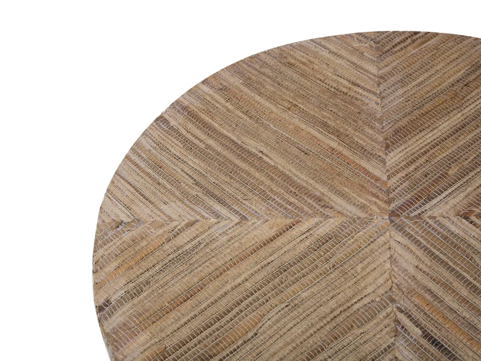 Beistelltisch Teakholz Hellbraun 35 Cm Tulita