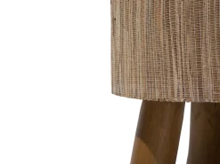 Beistelltisch Teakholz Hellbraun 35 Cm Tulita